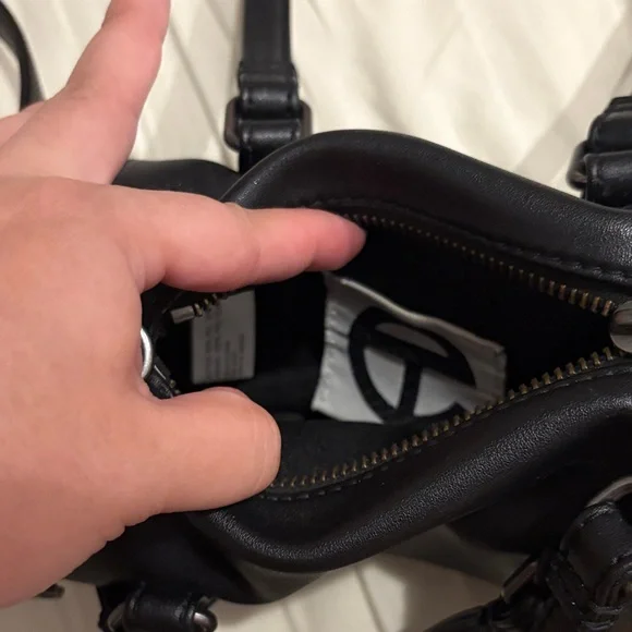 Telfar small Black duffle Crossbody Bag - Picture 6 of 7